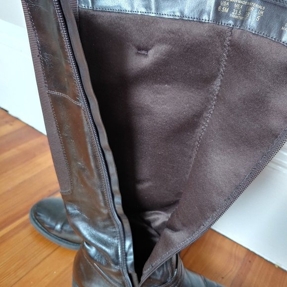 Wear Ever Gabby Faux Leather Knee High Boots - Picture 6 of 8